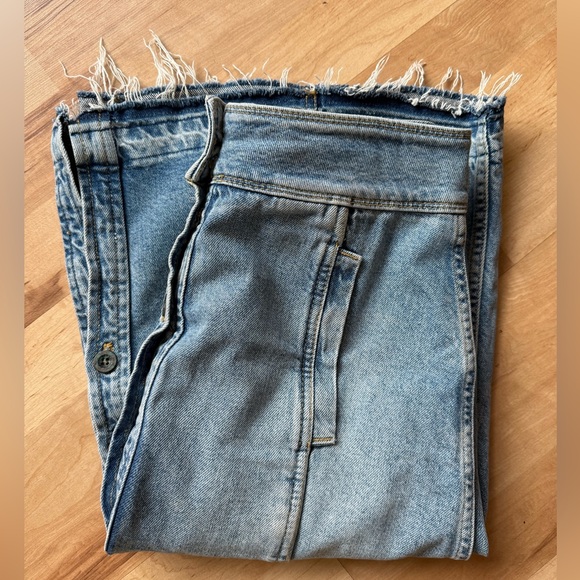 Anthropologie Pilcro And The Letterpress Ruthie Denim Button Front Skirt - Picture 12 of 12